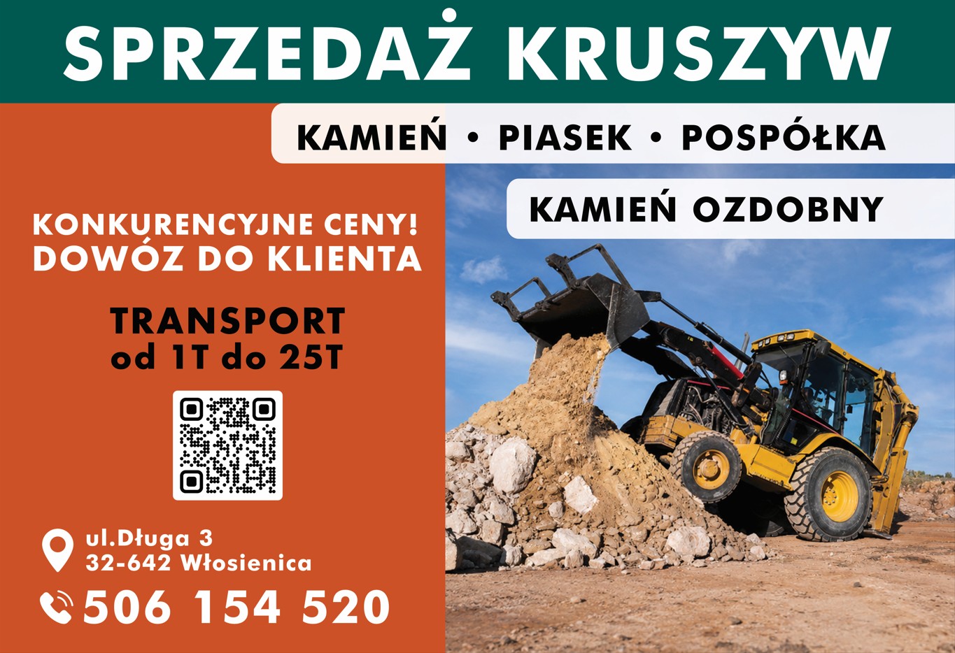 sprzedaż kamienia OŚWIĘCIM